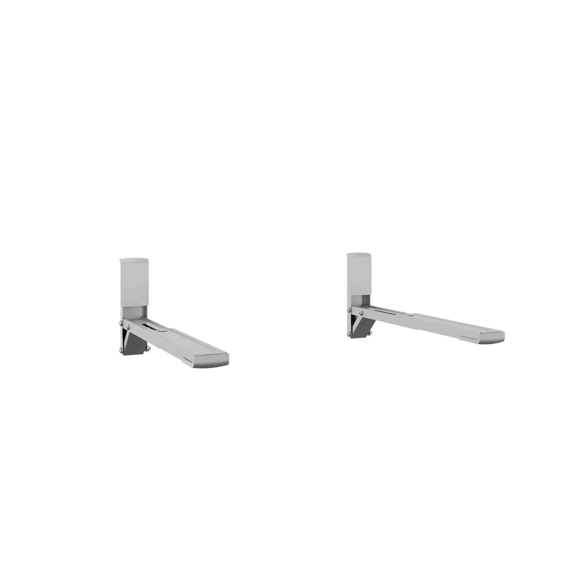 SOPORTE PARA HORNO MICROONDAS  AJUSTABLE 30KG  PLATA SBR3.7 BRASFORMA