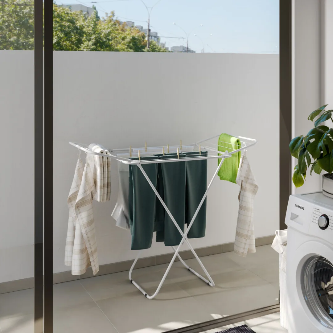 Tendedero Piso Plegable  120x56cm  12kg  Brasforma