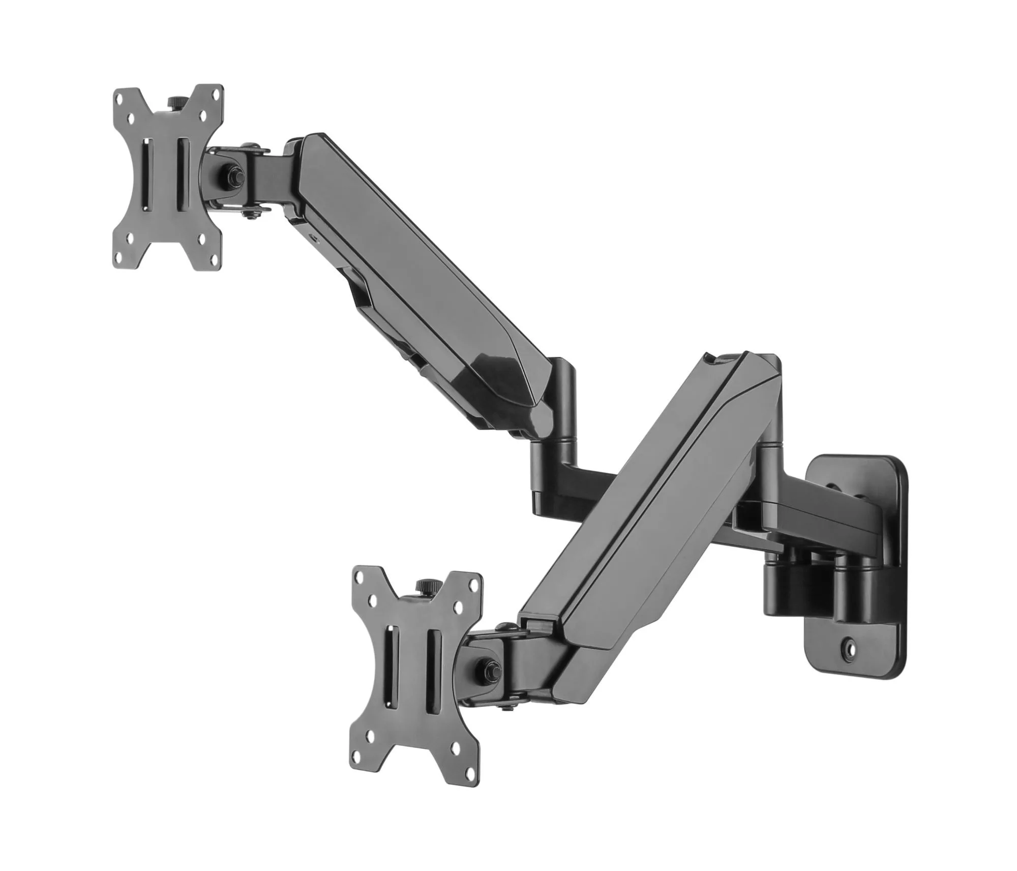 Soporte de Pared para 2 Monitores 17" ~ 32" 18Kg  360° SBRM114D - Brasforma