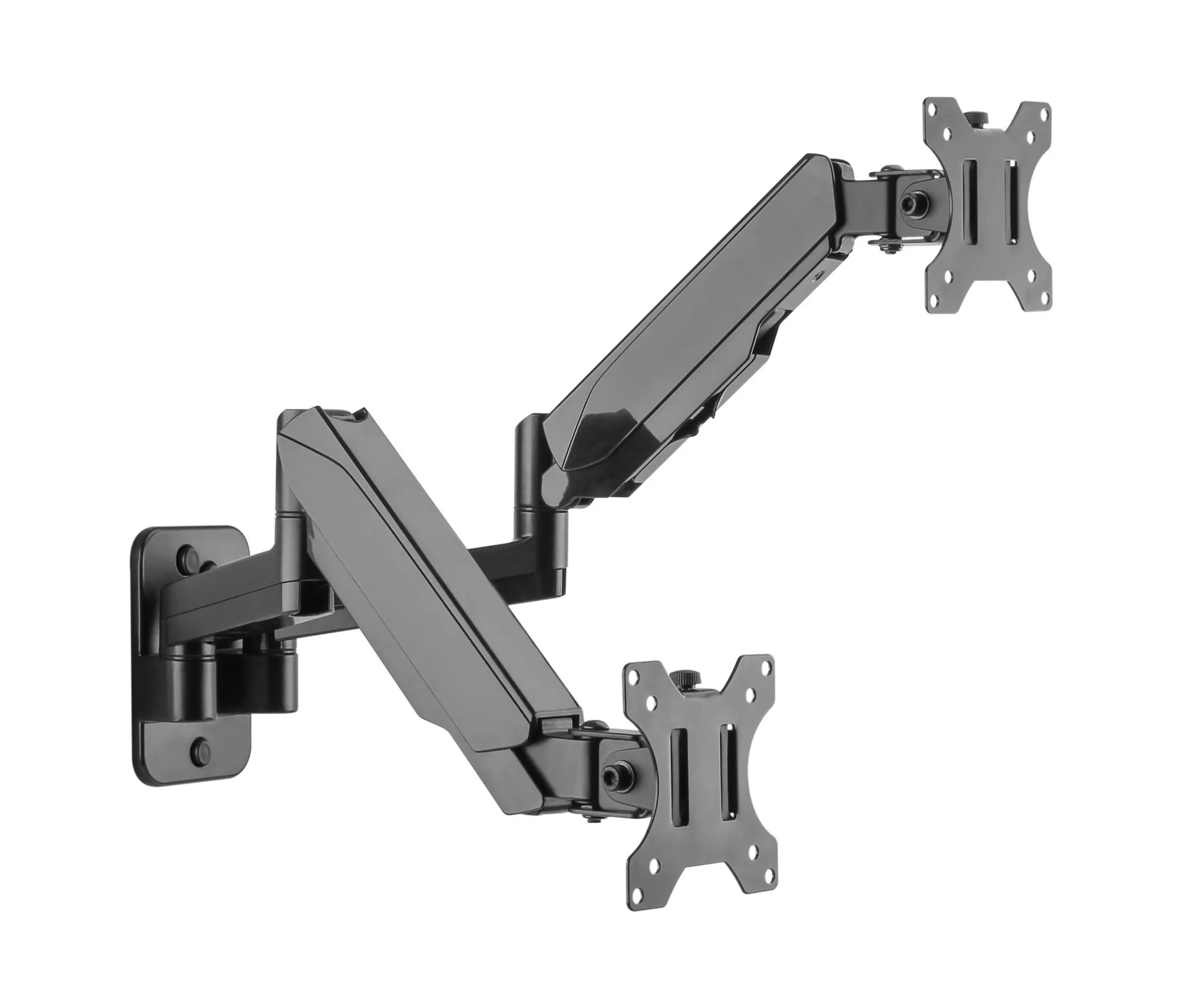 Soporte de Pared para 2 Monitores 17" ~ 32" 18Kg  360° SBRM114D - Brasforma