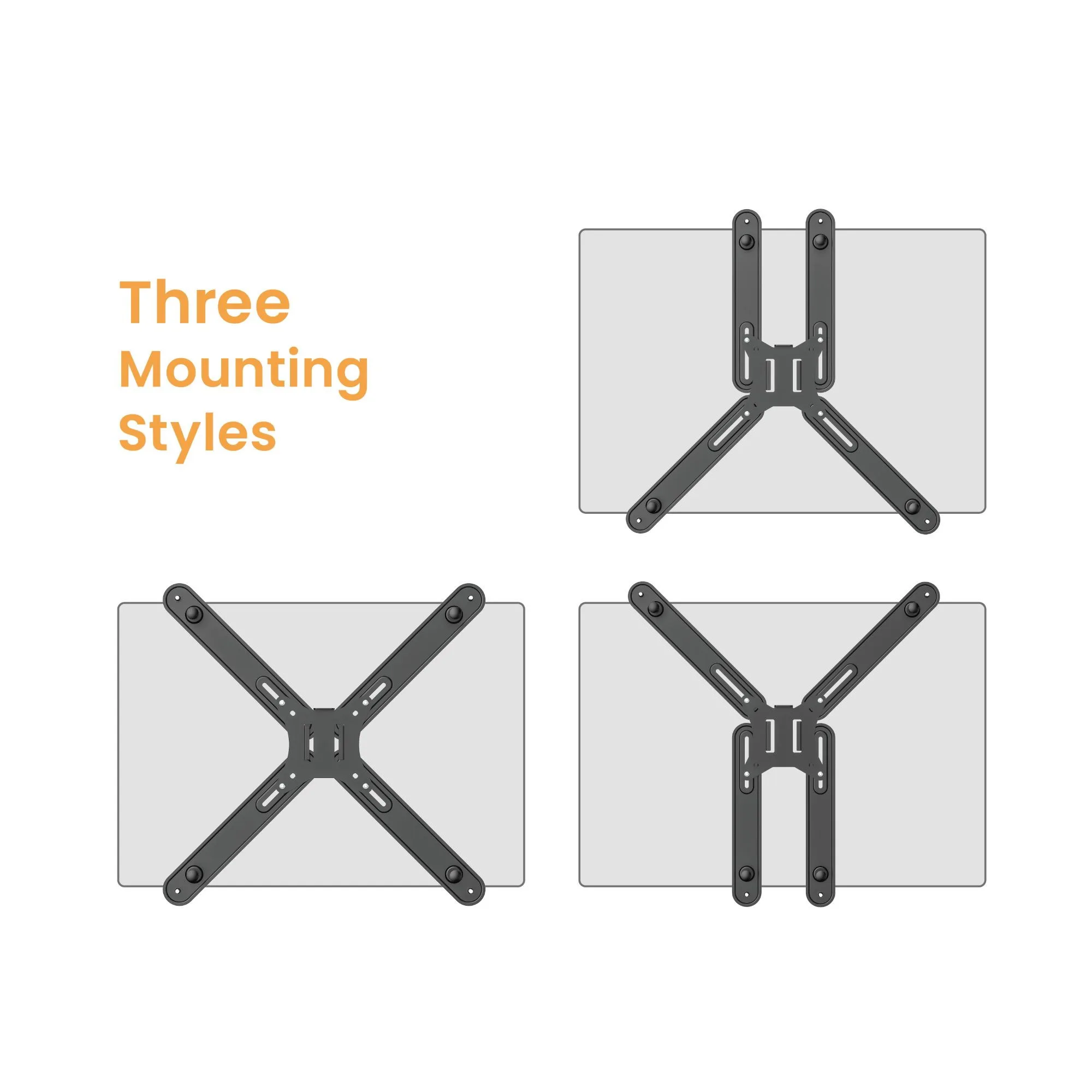 Adaptador para Monitores sin VESA  17"~32"  10kg  SBRMA11 - Brasforma