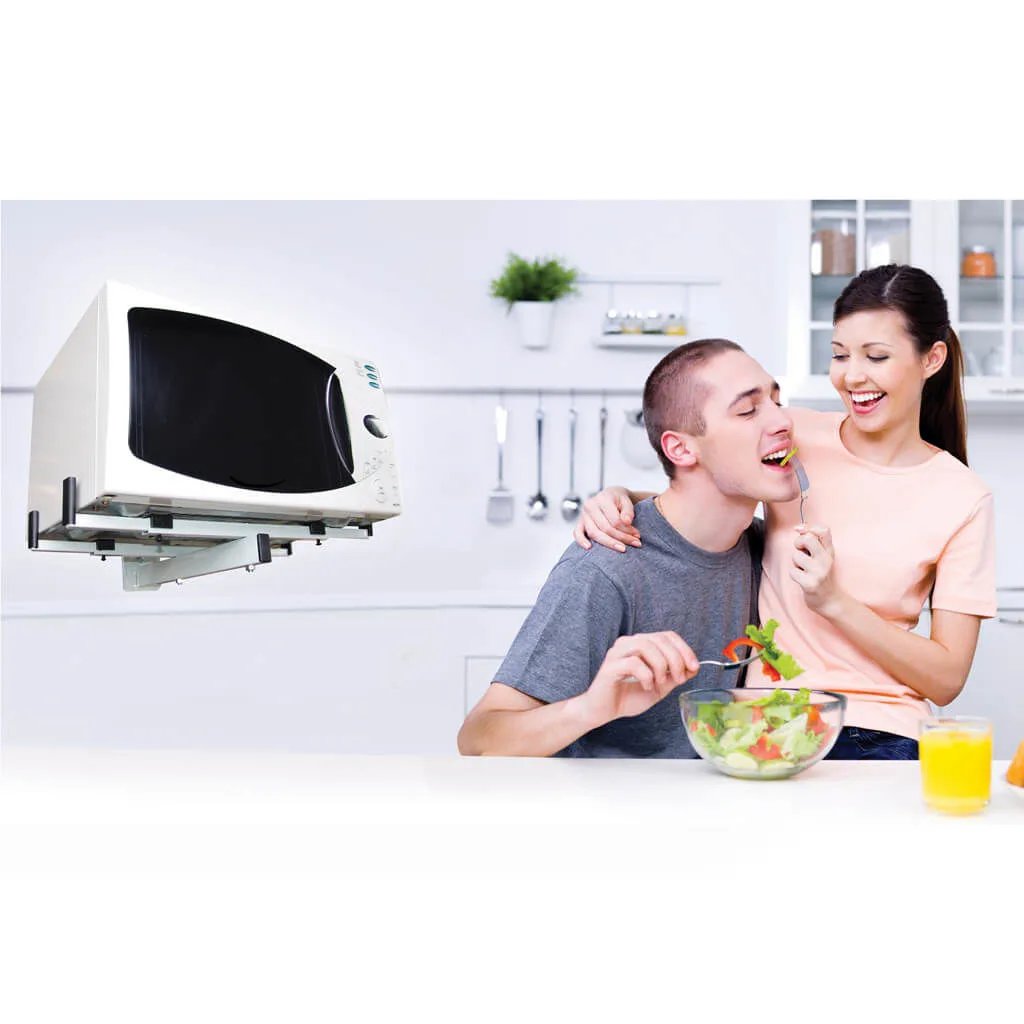 SOPORTE  HORNO MICROONDAS C/TOPE  BLANCO SBR 3.6  BRASFORMA