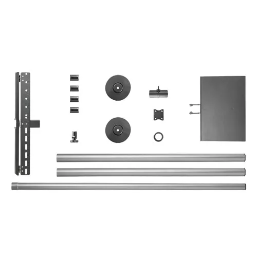 Soporte para TV de PISO a TECHO  Tipo Pole  37" a 70" 30kg  360° SBRP46T  Brasforma