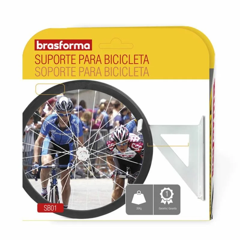 Remate! Soporte Bicicleta - Techo o Muro  20Kg SB01 BRASFORMA