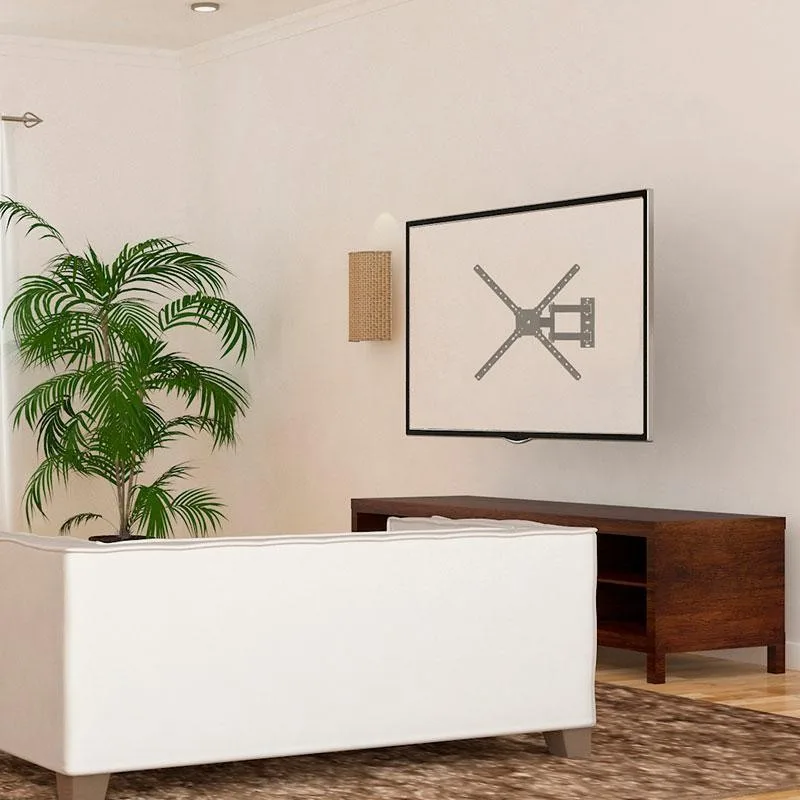 Soporte para TV con brazo de 34cm 10" a 55"-  GIRO 360° Inclinable  - SBRP1040 Brasforma