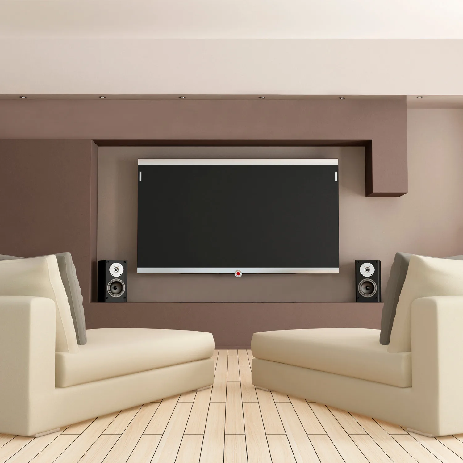 Soporte Fijo  TV  10” a 55” -  Vesa hasta 400x400mm  Sbrp100 Brasforma