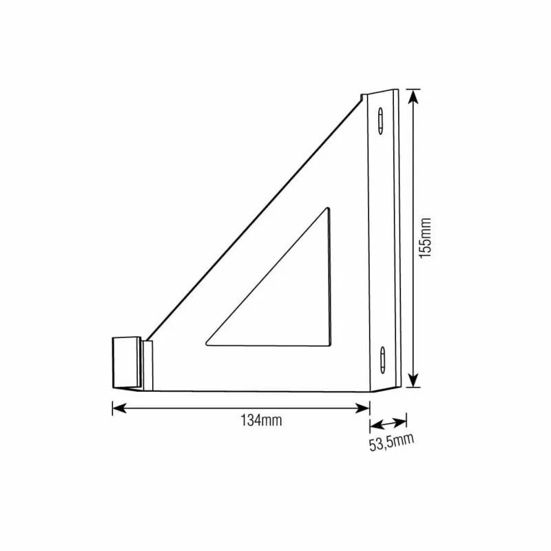 Remate! Soporte Bicicleta - Techo o Muro  20Kg SB01 BRASFORMA