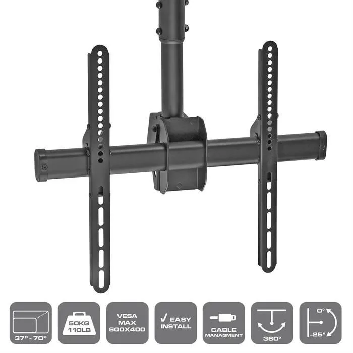 SOPORTE TV-TELESCOPICO FULL- 37 A 70 PULGADAS