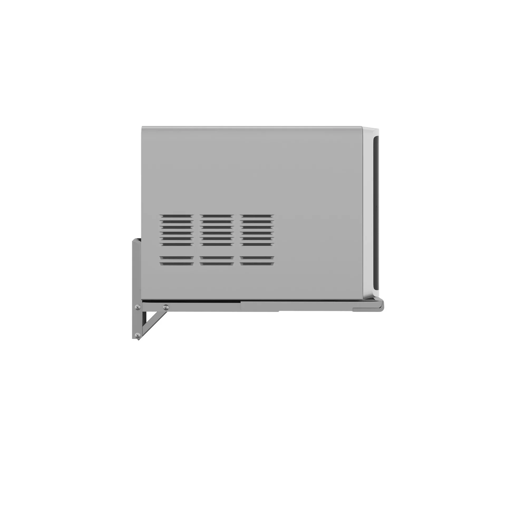 SOPORTE PARA HORNO MICROONDAS  AJUSTABLE 30KG  PLATA SBR3.7 BRASFORMA