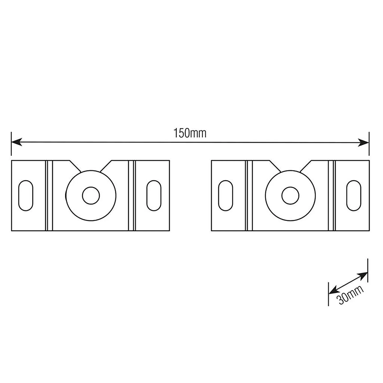 Soporte  TV  Fijo  Universal  10" a  70" - 40kg