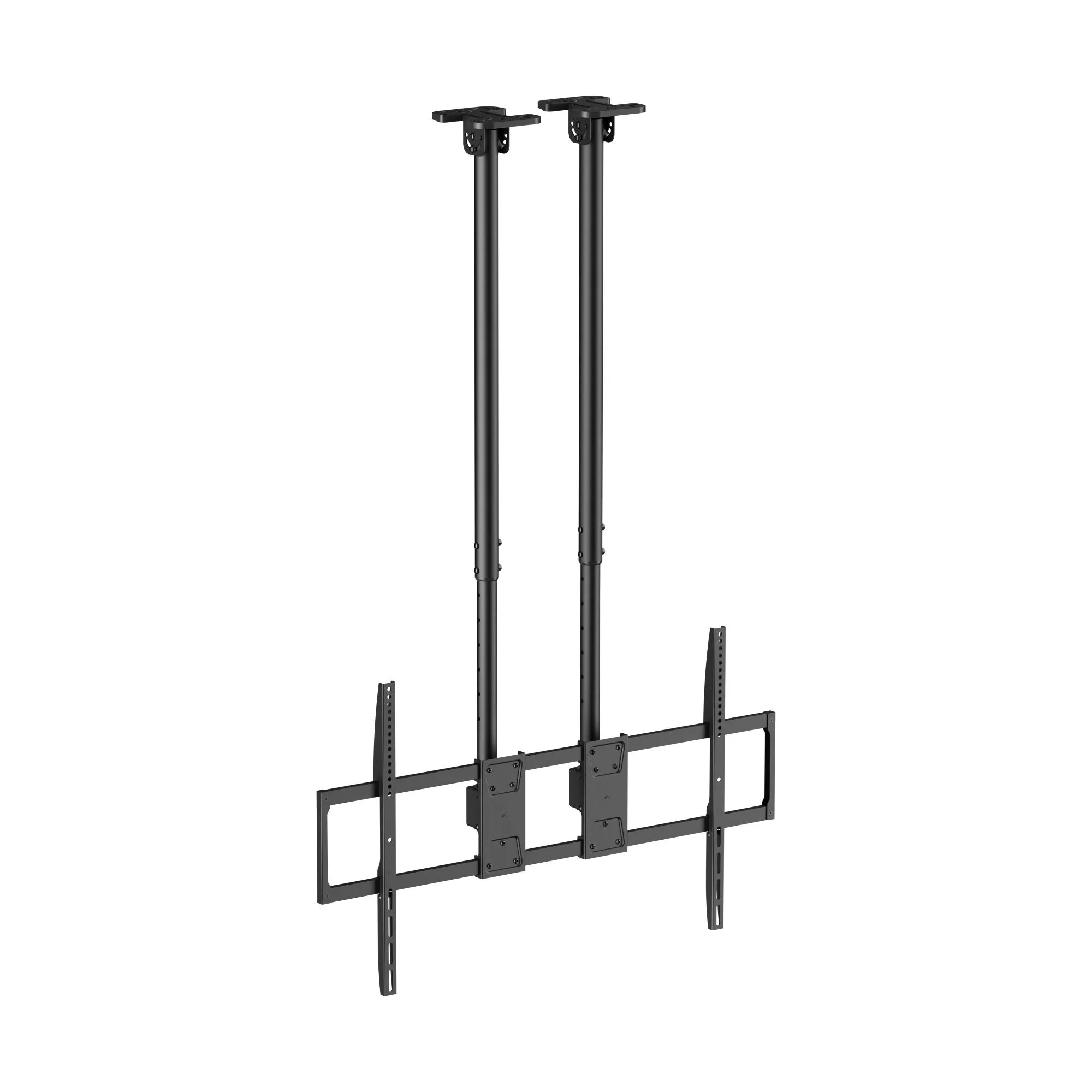 Soporte para TV Grande de Alta carga para Techo 60" a 120" 120kg  Doble Tubo  SBRP15610L Brasforma