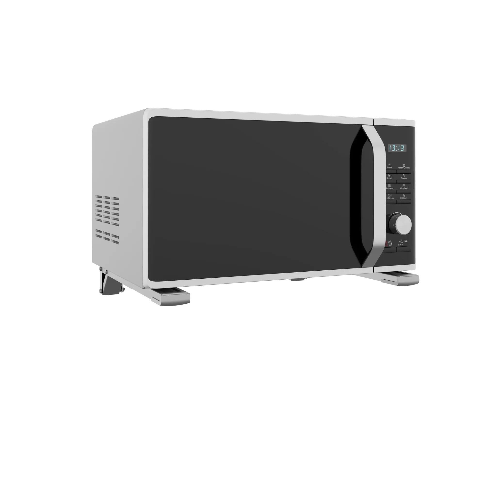 SOPORTE PARA HORNO MICROONDAS  AJUSTABLE 30KG  PLATA SBR3.7 BRASFORMA