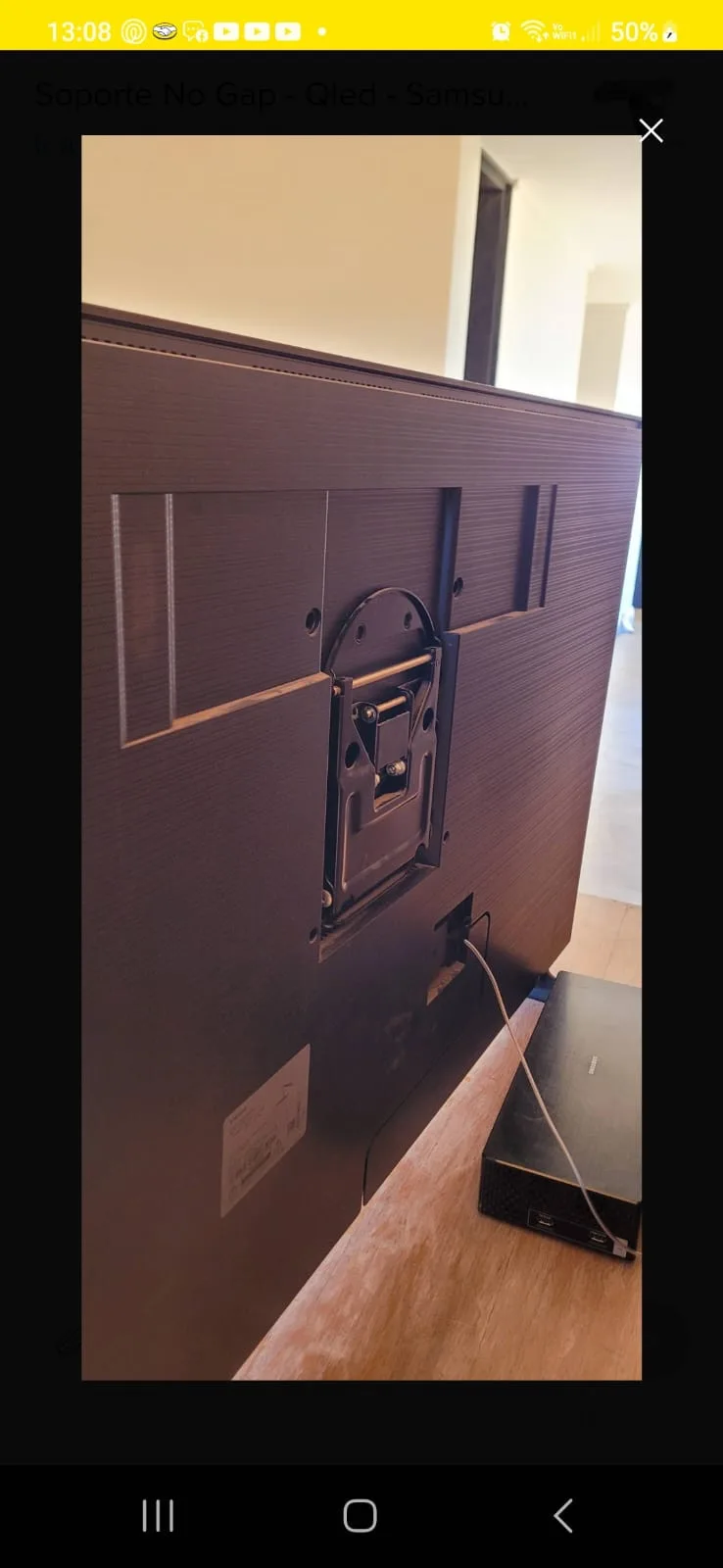REMATE!!  Unicamente para  SAMSUNG  VESA 10.8 x 11 - 49" A 65"