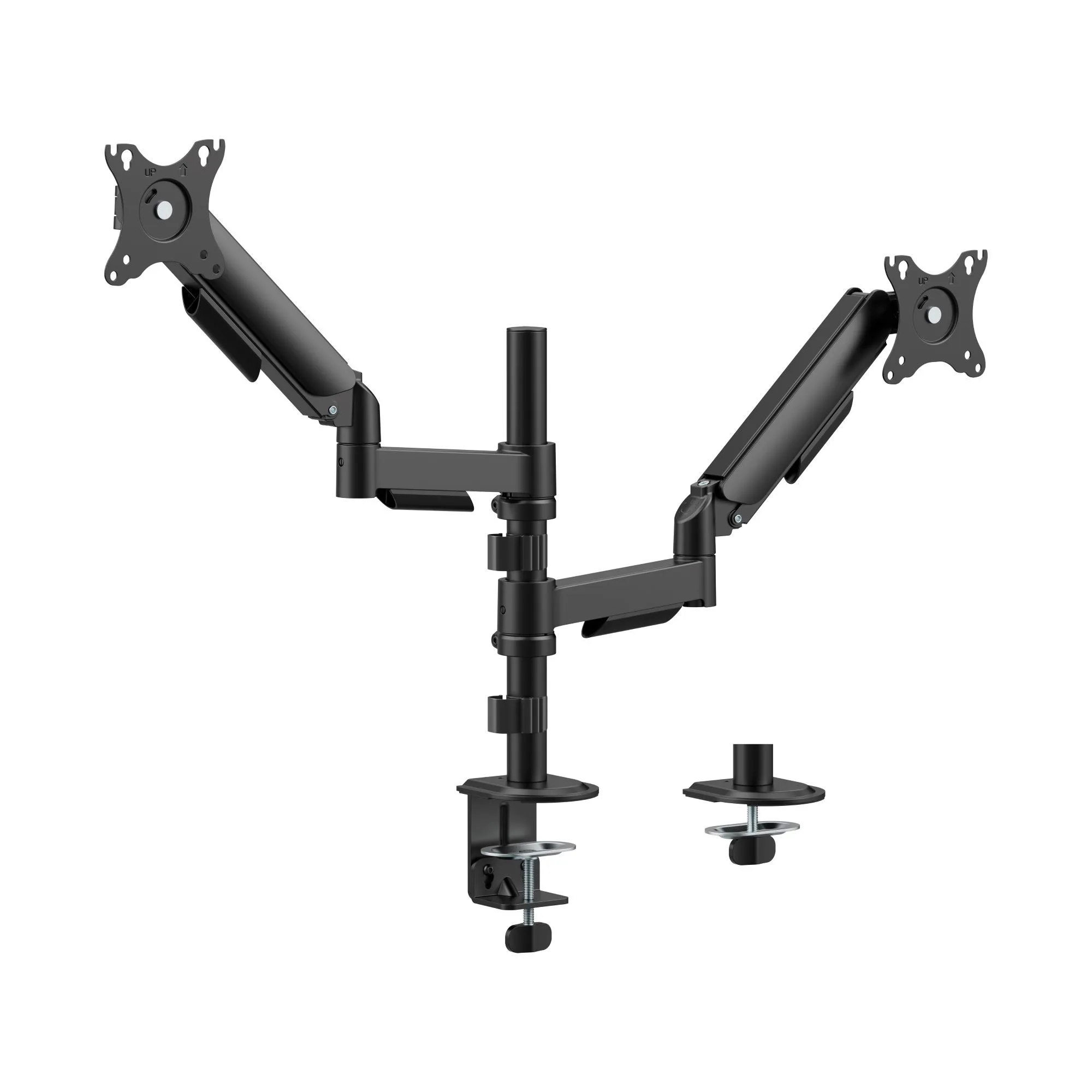 Soporte para 2 monitores en Poste 17" a 32" 18kg - SBRM728 - Brasforma