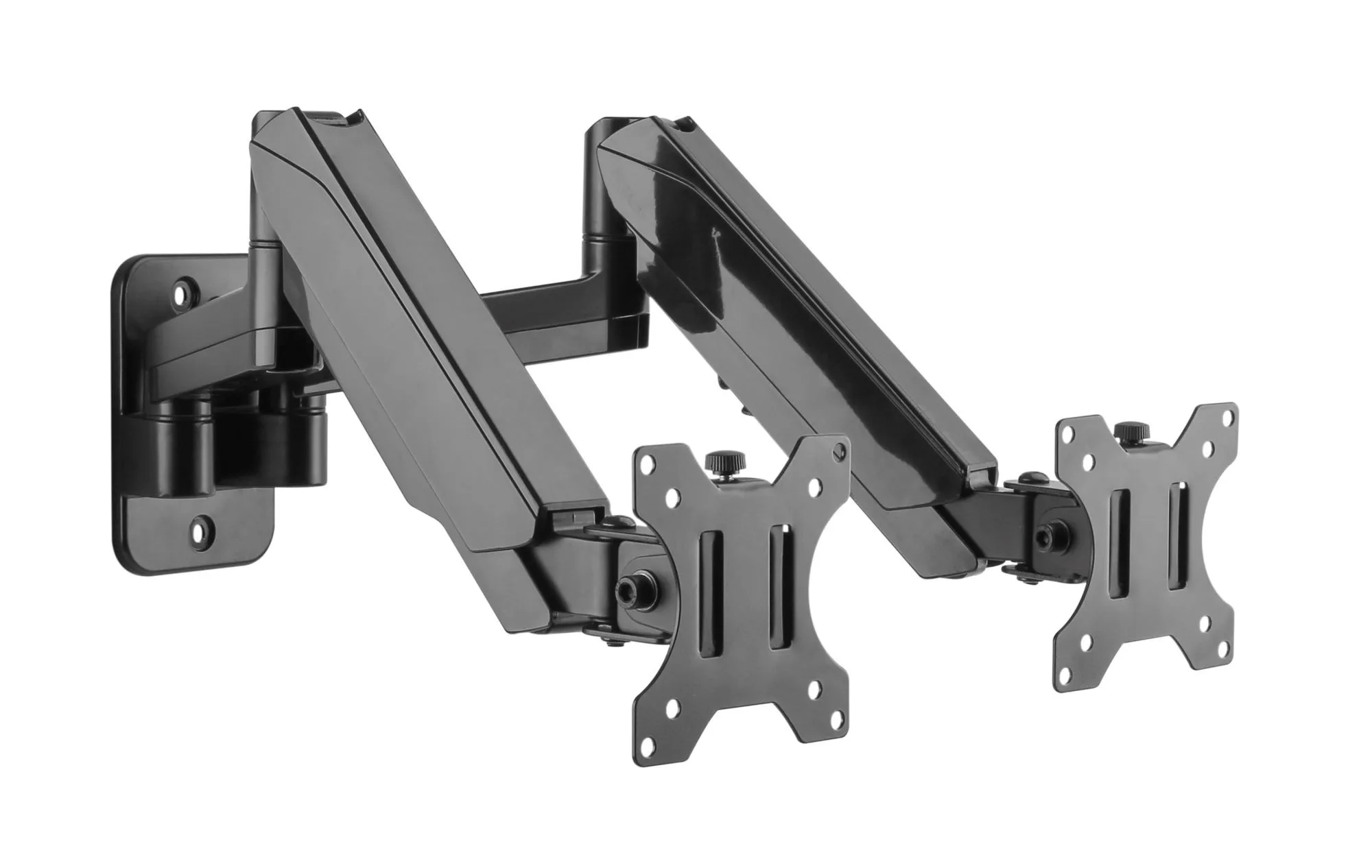 Soporte de Pared para 2 Monitores 17" ~ 32" 18Kg  360° SBRM114D - Brasforma