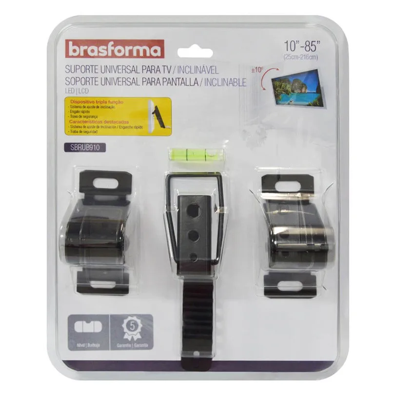 SOPORTE UNIVERSAL CON INCLINACION DE 10” A 85” SBRUB910