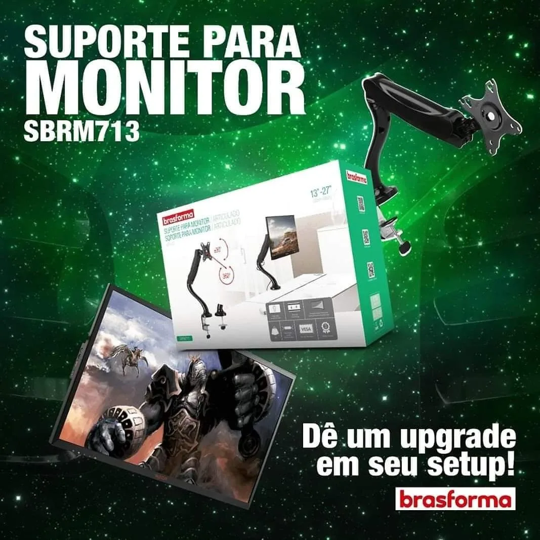 Soporte articulado para monitor SBRM 713