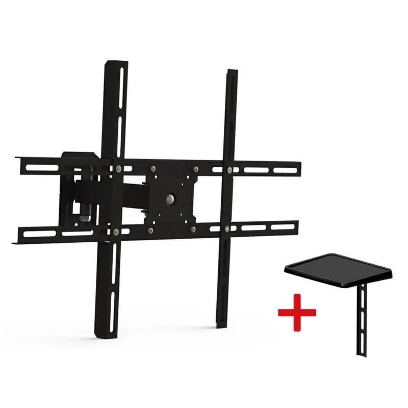Soporte TV con brazo de 23cm  10" a 70" + Soporte Deco  SBRP430 Brasforma