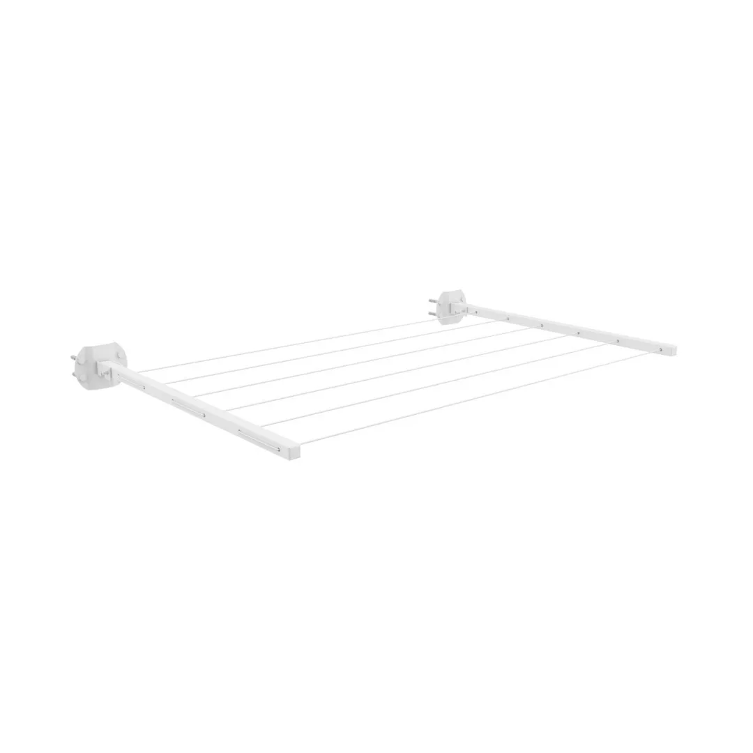 Tendedero Para Muro 100 X 60cm Blanco Brasforma