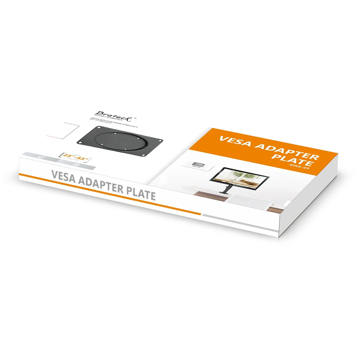 Adaptador Placa Extension VESA 200X100 - Monitores - TV