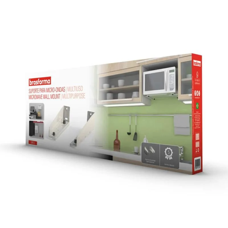 SOPORTE MICROONDA UNIVERSAL CARGA MÁXIMA 30 KILOS