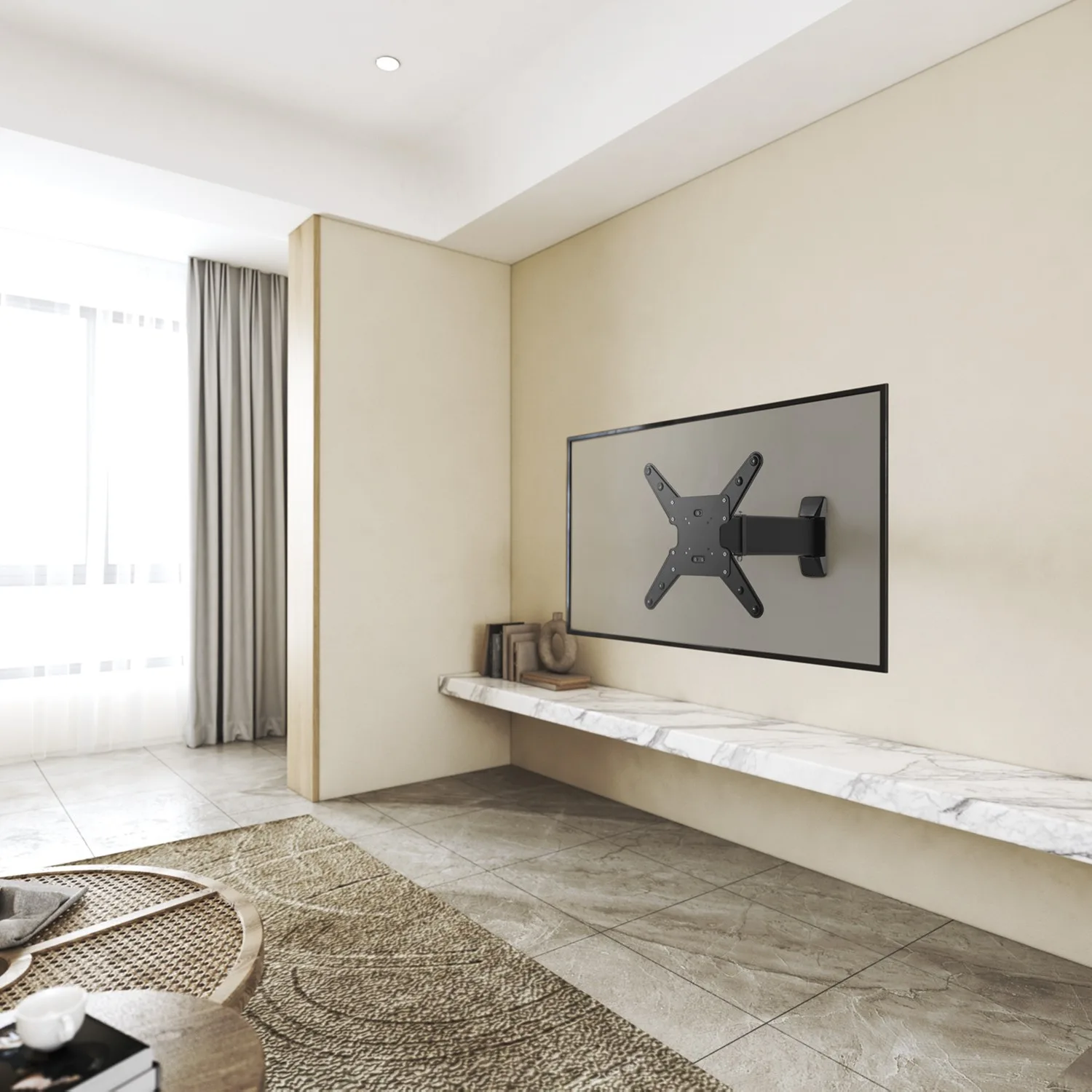 Soporte TV - Brazo Extensor 68 cm - 23" a 55" - Premium Line
