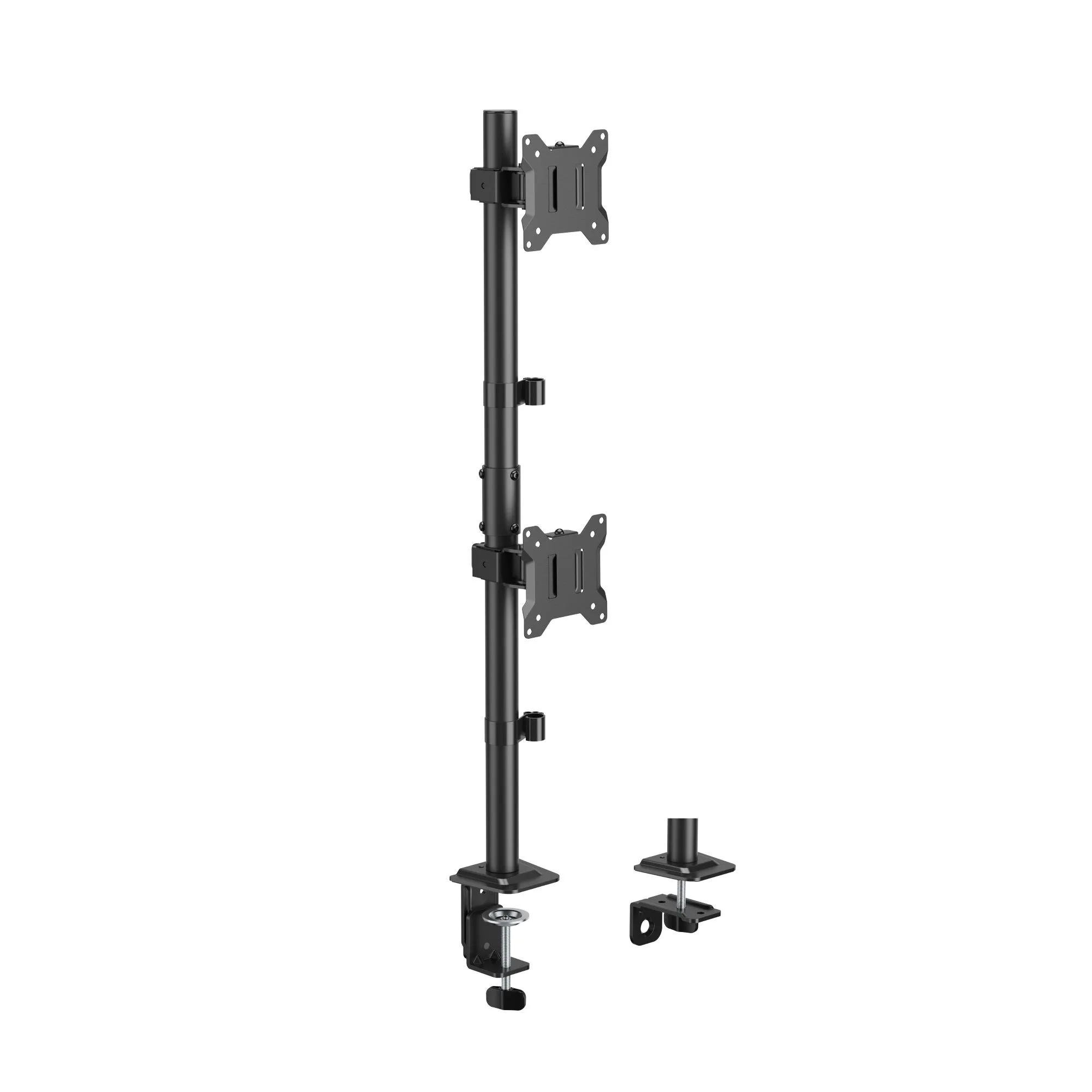 Soporte para 2 monitores 17" a 32" en Vertical  20kg  360° - BM725 Brasforma