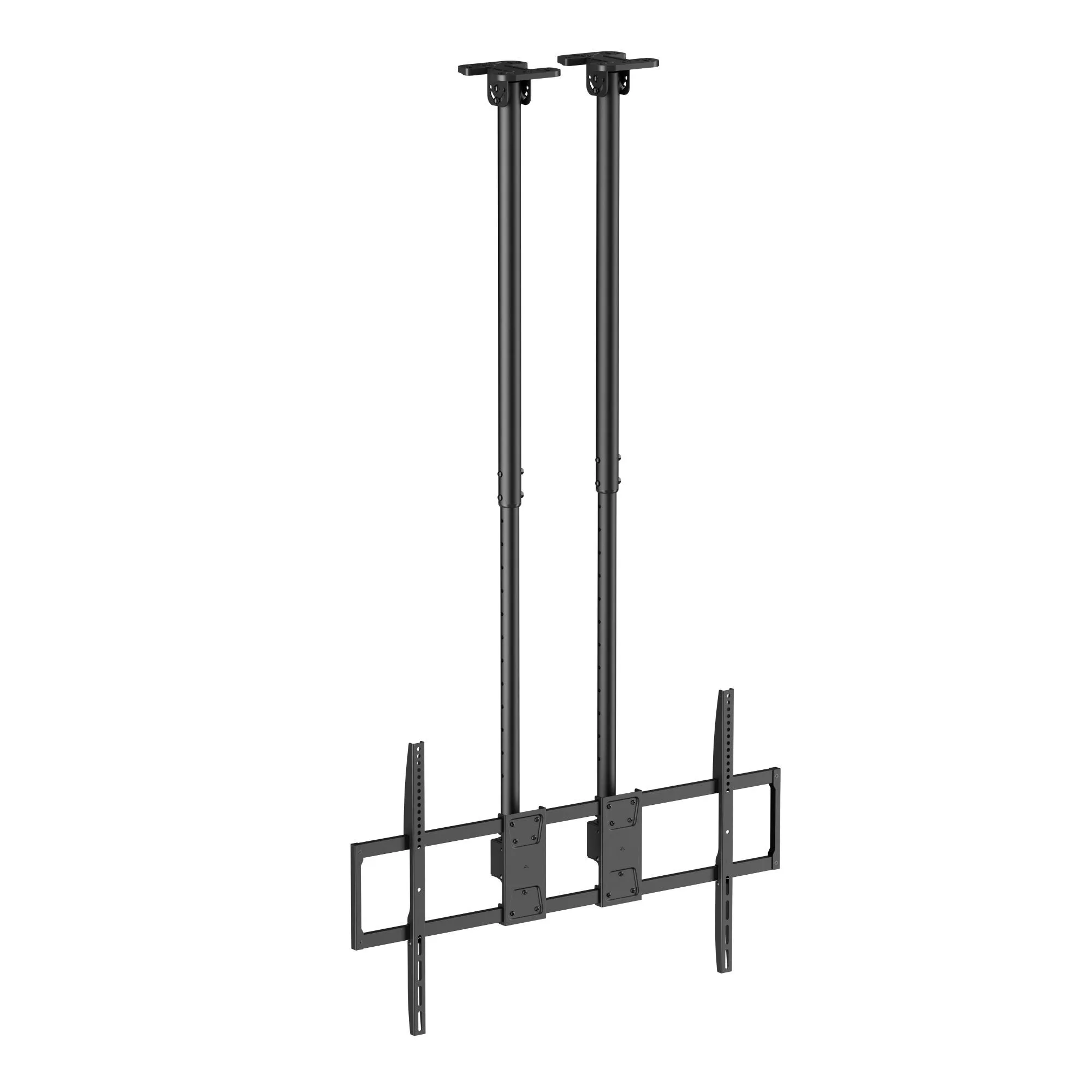 Soporte para TV Grande de Alta carga para Techo 60" a 120" 120kg  Doble Tubo  SBRP15610L Brasforma