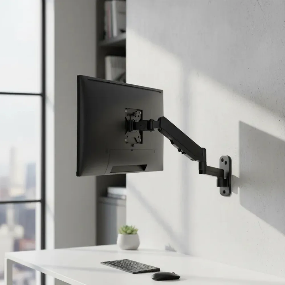 Soporte de Pared para Monitor - 17"~32" - 9kg  360° SBRM112 - Brasforma
