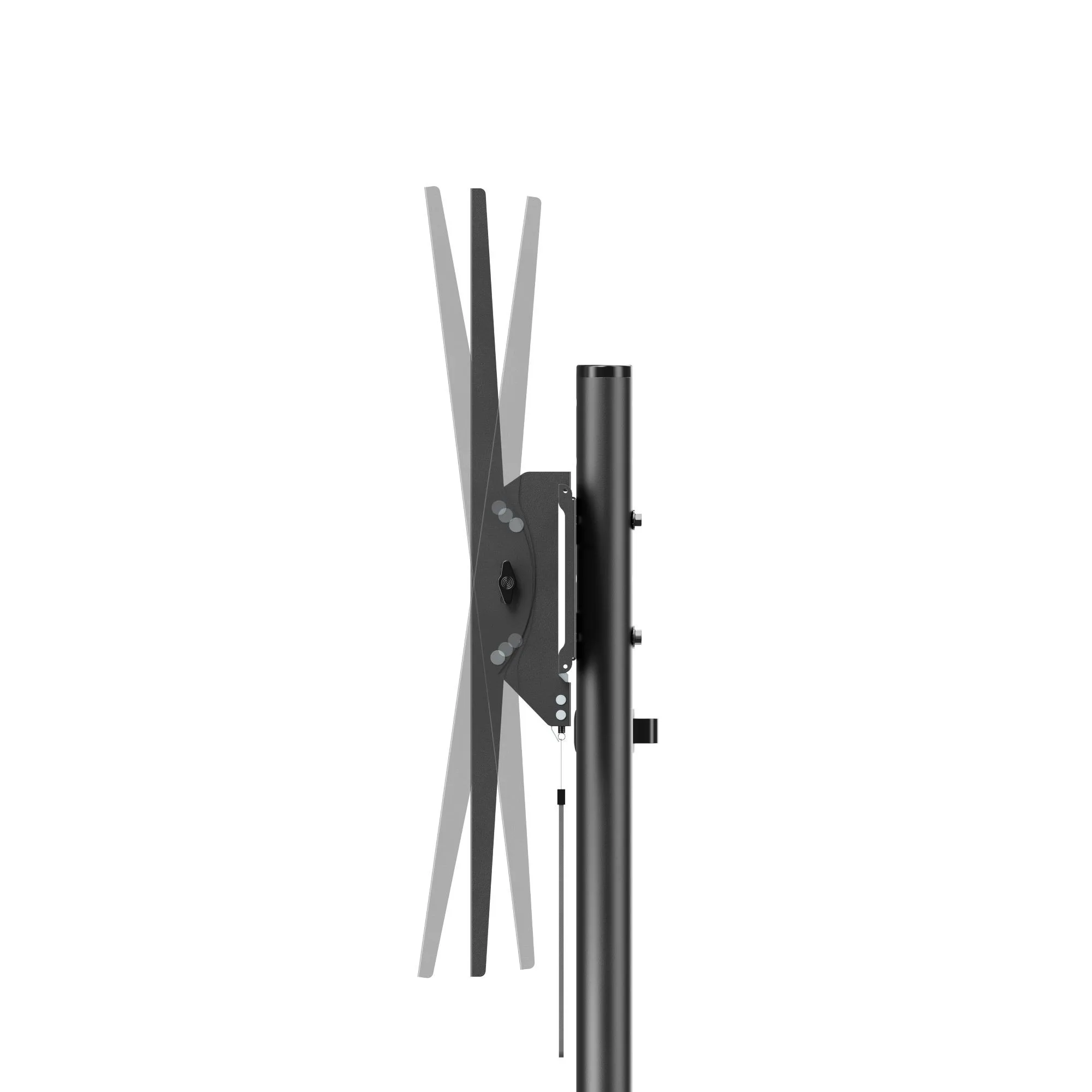 Pedestal de TV para 55" a 100"  70kg Inclinable y Ajustable - SBRCR1044 Brasforma