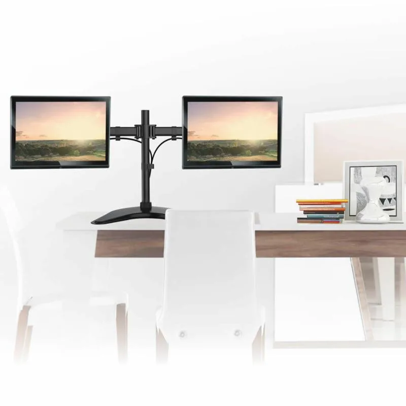 SOPORTE ESCRITORIO DOBLE PANTALLA SBRM 720