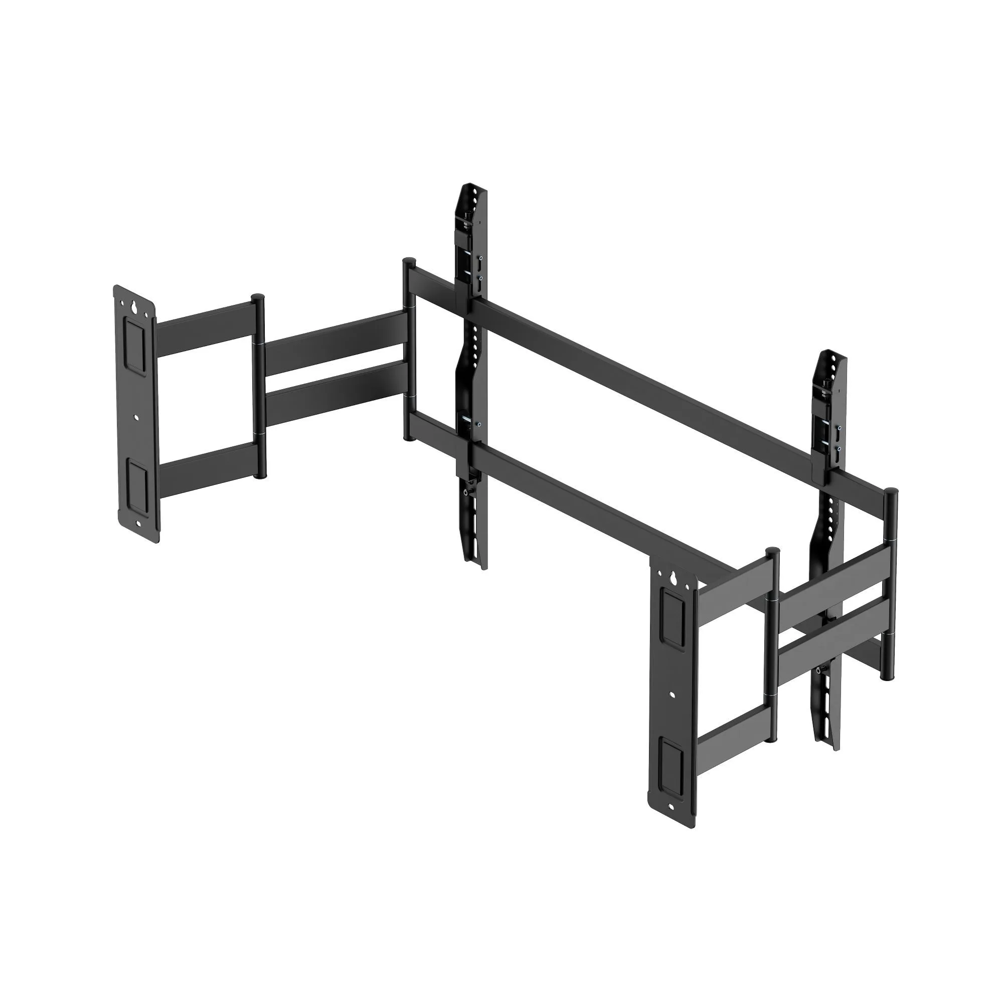 Soporte de TV INFINITY2  MultiEspacios para Carga Pesada 75" a 120" 125kg  BRASFORMA