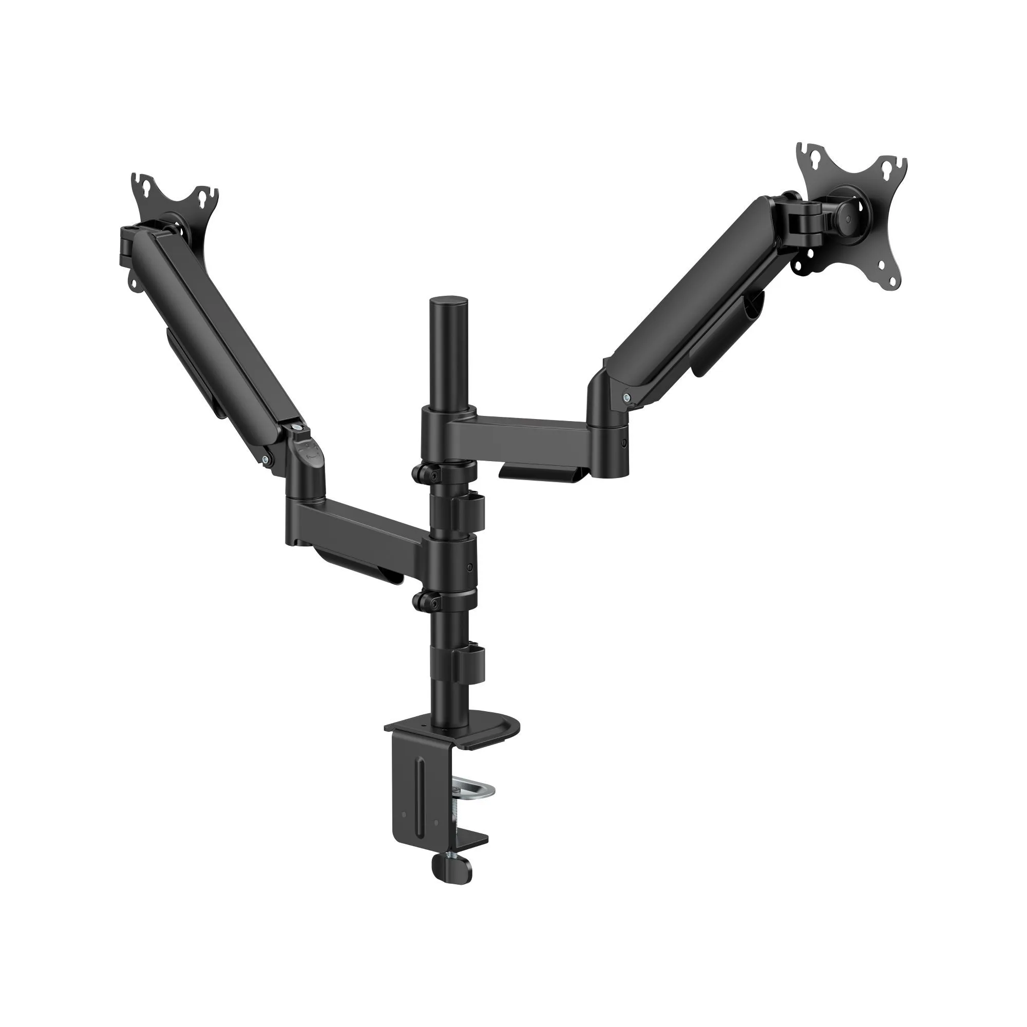 Soporte para 2 monitores en Poste 17" a 32" 18kg - SBRM728 - Brasforma