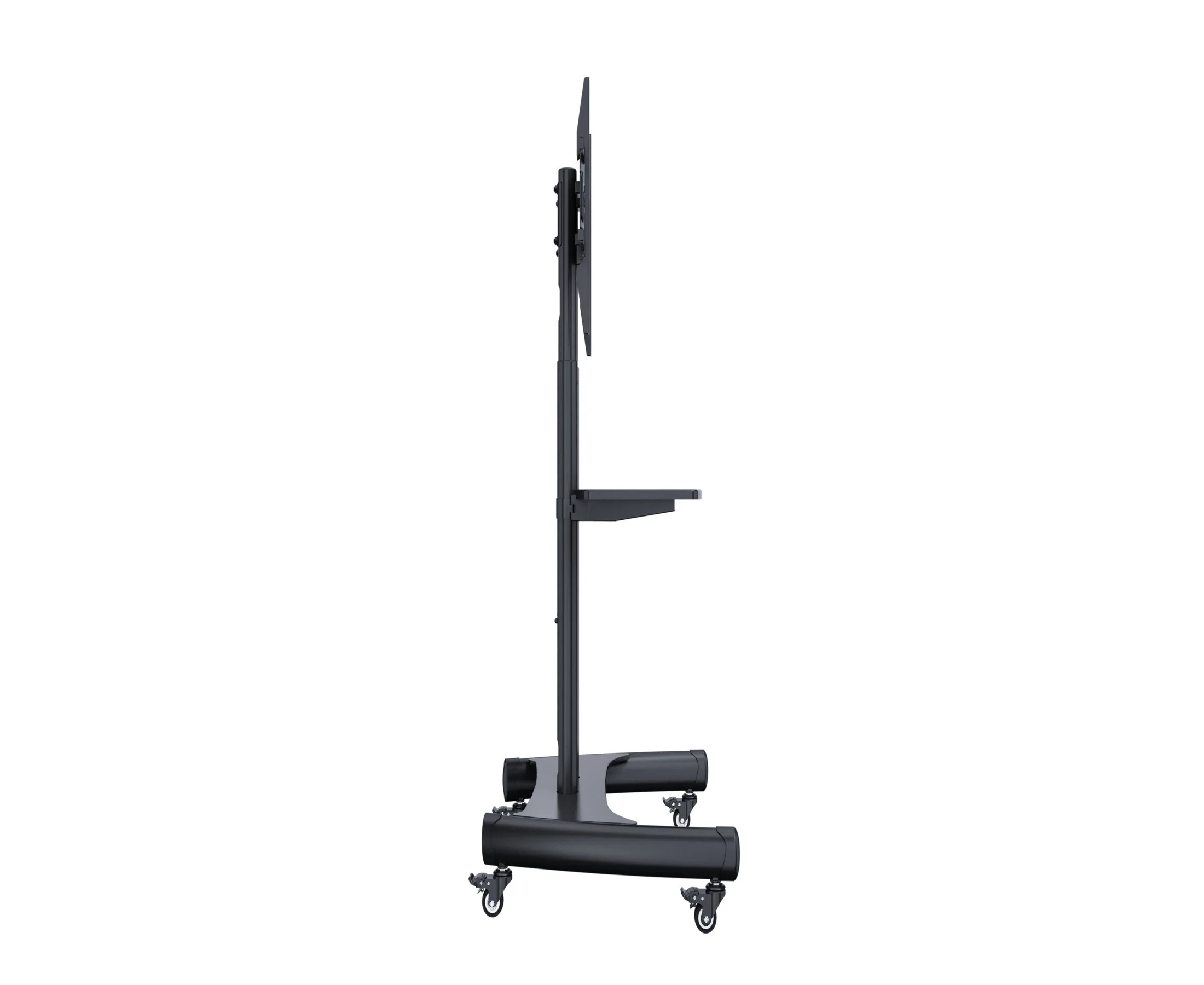Pedestal de TV para 32" a  86" 50kg  Ruedas y Bandeja  SKCR01007 Brasforma
