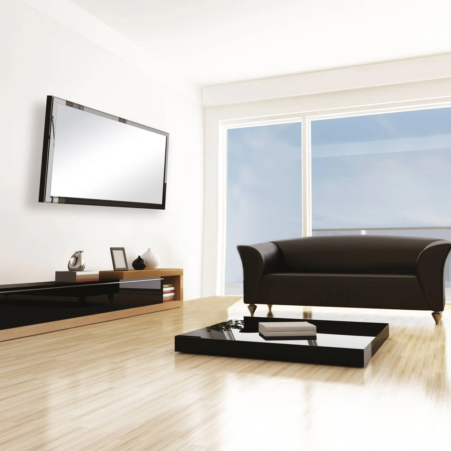 Soporte para TV Inclinable - Ultra delgado - 32" a 55"  FT-141 Forte By Brasforma