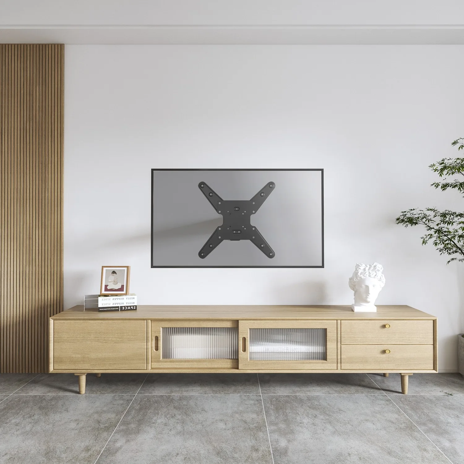 Soporte TV - Brazo Extensor 68 cm - 23" a 55" - Premium Line